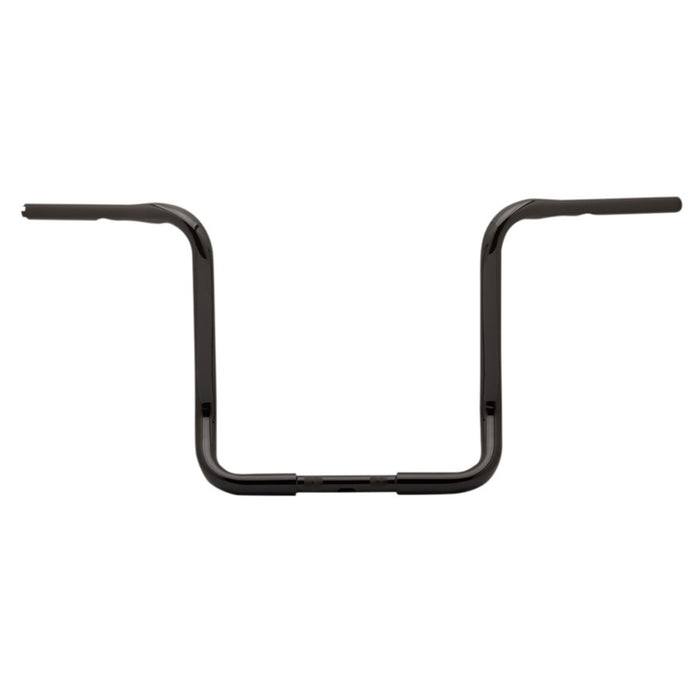 Burly Bagger Ape Hanger Handlebar TBW 15" - Black for Harley Davidson 08-24 Touring models.