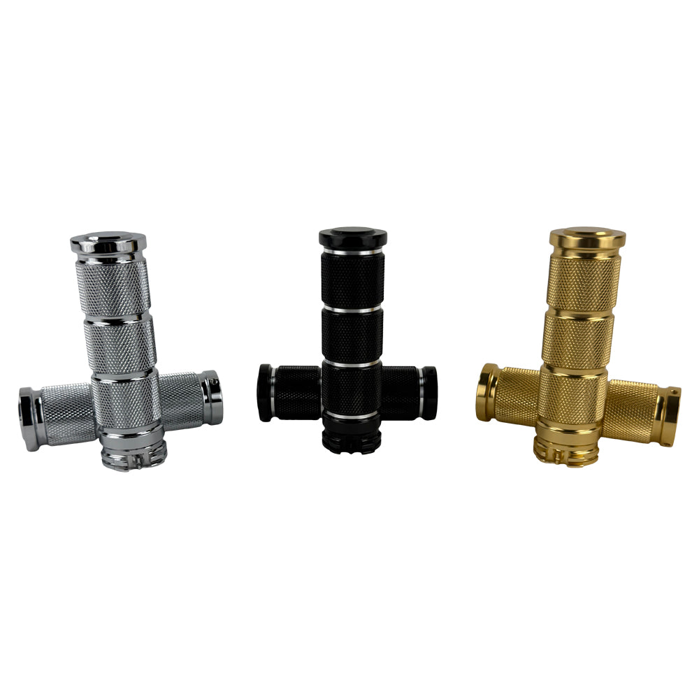 Moto Iron Knurled Billet Grips for Harley-Davidson – TC Bros