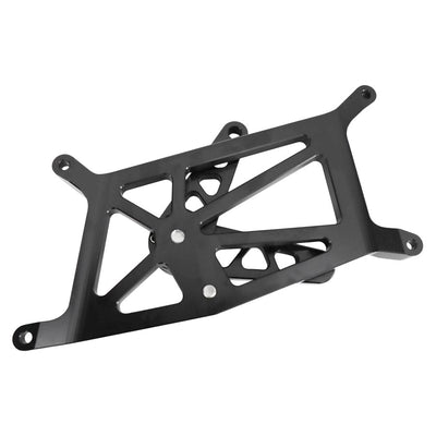 A TC Bros. black frame for a Harley Davidson motorcycle on a white background.