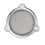 A Prism Supply sieve with three holes for sorting and filtering.