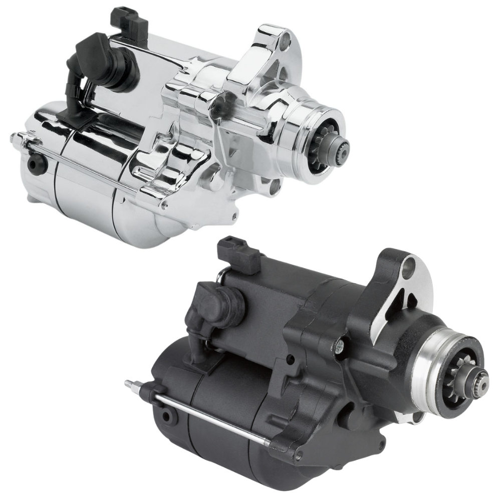Mar Santo Moto Iron Starter Motor for 2007-2017 Harley-Davidson Twin Cam and