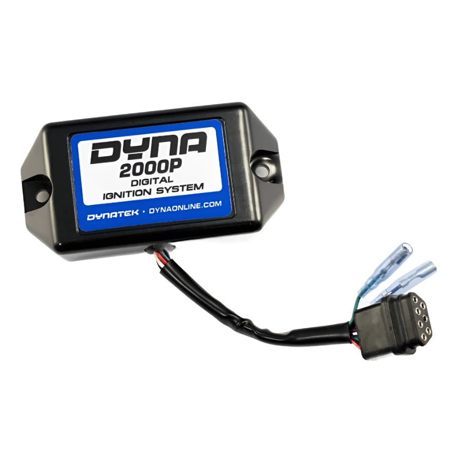Dynatek 2000-HDE PC-Programmable Digital Ignition Module '90-'93 XL '91-'95 Big Twin '92-'95 '98 FXD with wiring connector.