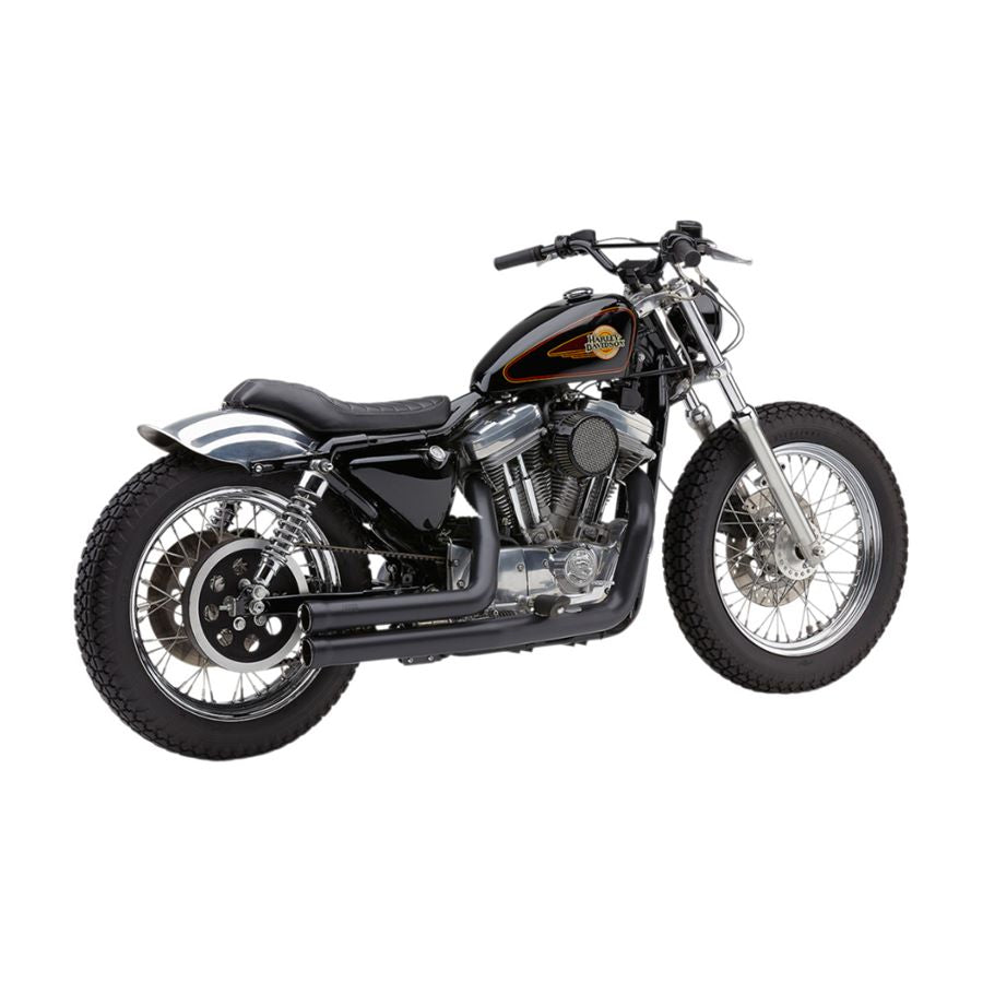 The Cobra Sportster XL with the Cobra Speedster Short 909 Exhaust System in Black.