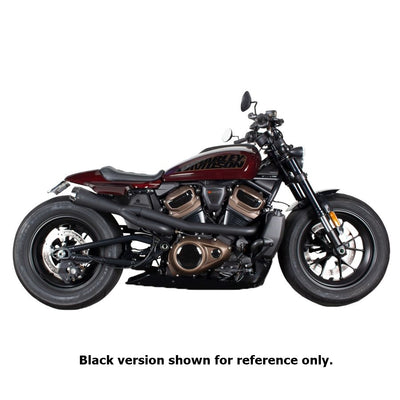 2019 Two Brothers Sportster S Harley-Davidson Flint Streetfighter&reg; with a Two Brothers Comp-S 2 into 1 Exhaust for 2021+ Sportster S - Stainless Steel Finish in St. Louis, Missouri.