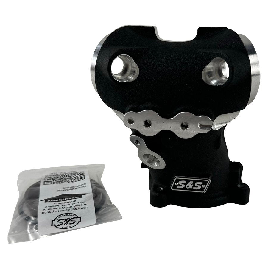 Premium 55mm CNC Ported Black Manifold for M8 Models – TC Bros