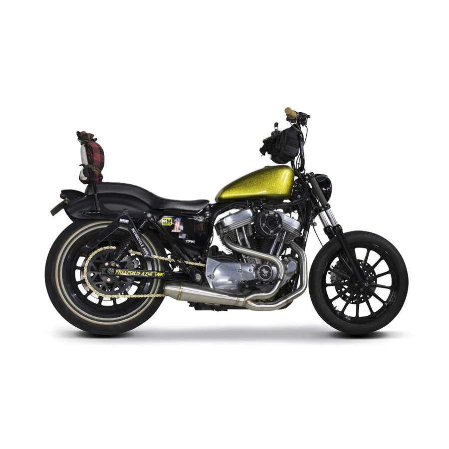Harley-Davidson enthusiasts can enhance the performance of their Harley Sportster with the top-of-the-line Two Brothers Gen II Stainless 2 into 1 Exhaust for Harley Sportster 2014-2022.