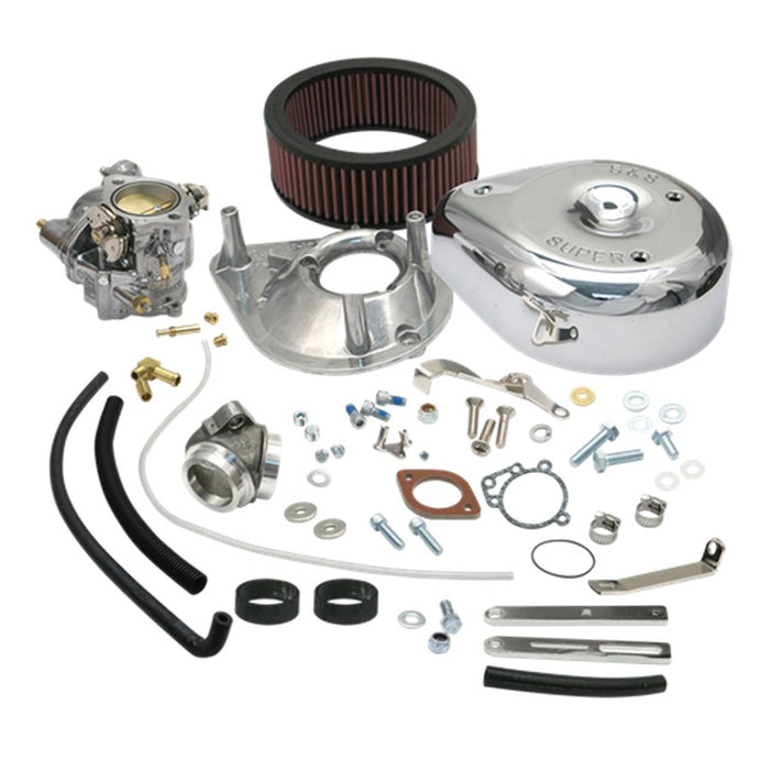S&S Cycle Super E Carburetor Kit for 1979-84 Big Twin Models, Standard Tanks
