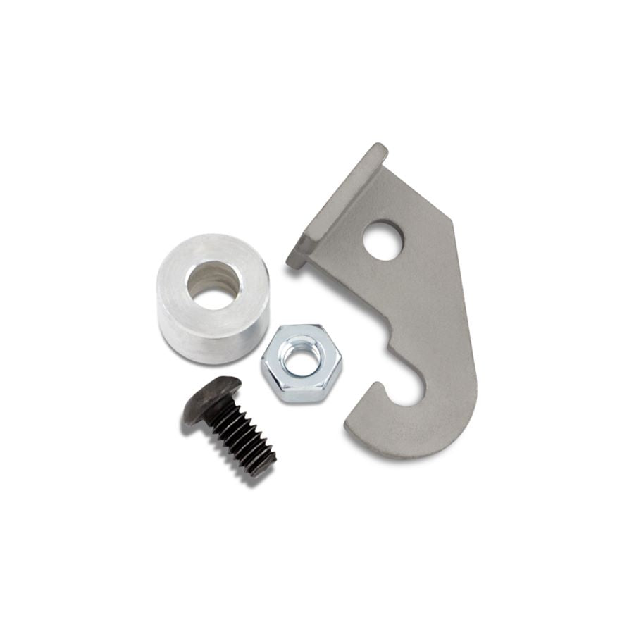 A set of Easyboy Lite Clutch For 1999 Harley FLT/FLHT/FLHR/FLTR & Dyna Glide bolts, nuts, and washers for effortless clutch operation on a white background. (Brand: Burly)