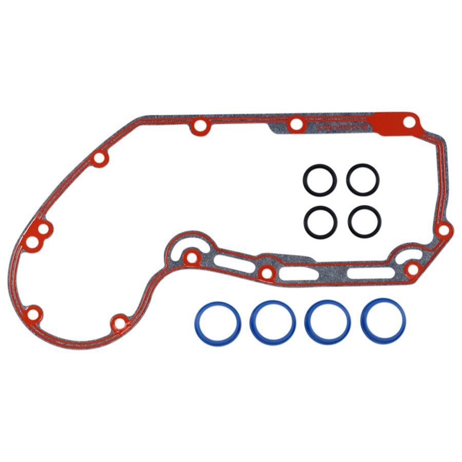 A gasket and seal kit for Harley Sportster engine during James Gaskets Cam Chest Gasket Kit For Harley Sportster 2000-2003 swap.