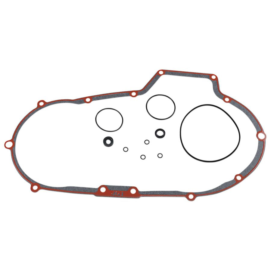 James Gasket Oil Pump Gasket/Seal Kit with DL-Style Gasket fits '91-'03 Sportster Models James Gasket Oil Pump Gasket/Seal Kit with DL-Style Gasket fits '91-'03 Sportster Models