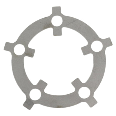 A TC Bros. Sprocket Lock for Harley Davidson and Buell motorcycles.