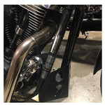 Harley-Davidson Softail with Invisivin Magnetic Vin Sticker Cover - 2006+ Dyna.