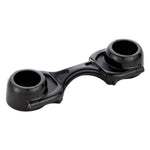 Method Fork Brace - Black Anodized - 49 mm For '06-07' FX models and 18+ M8 Softails Arlen Ness motorcycle handlebar riser isolated on a white background.