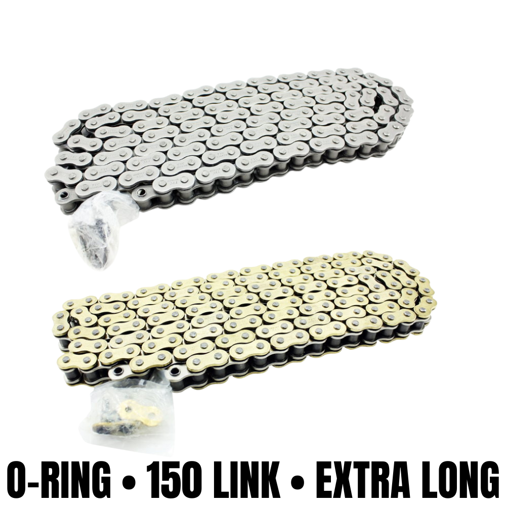 Moto Iron Heavy Duty 150 Link O-Ring Chain – TC Bros Moto Iron Heavy Duty 150 Link O-Ring Chain – TC Bros