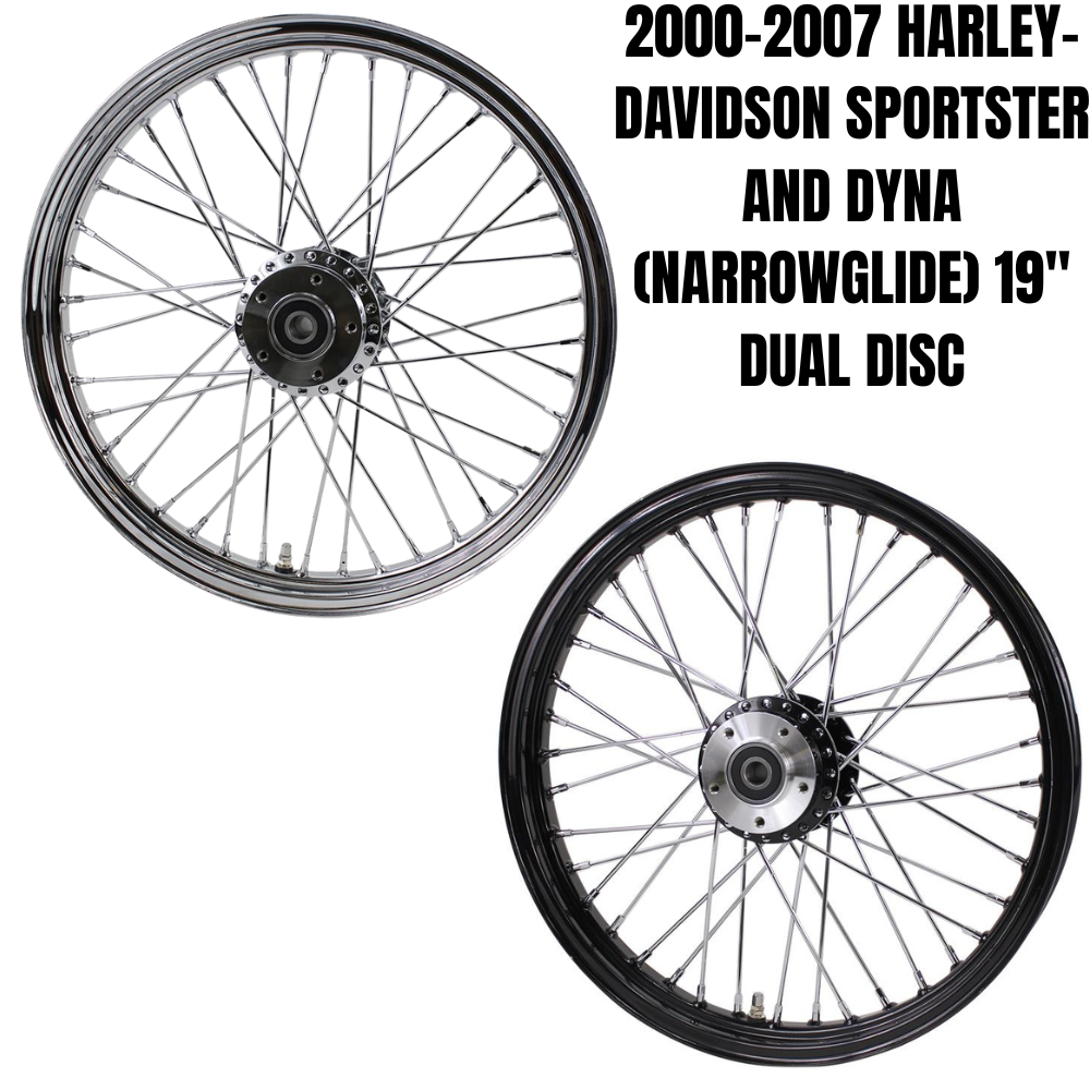 Moto Iron 19” × 2.15” Front Wheel for 2000-2007 Harley-Davidson Moto Iron 19” × 2.15” Front Wheel for 2000-2007 Harley-Davidson