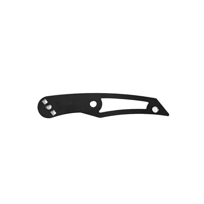 A black knife with a Sawicki - Lowrider ST Mounting Bracket on a white background.