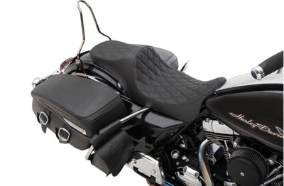 Drag Specialties Predator III Seats for 2008 & Up Touring Models - black, perfect for a touring bike.