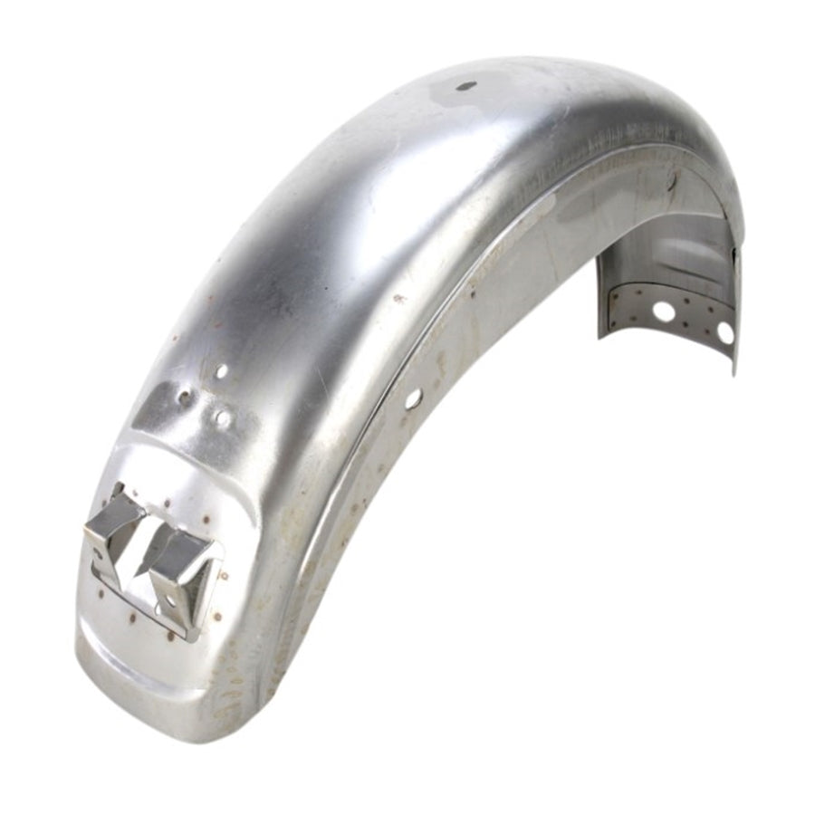 A silver Drag Specialties 1973-1978 Ironhead Sportster Rear Fender OEM# 5961173A replacement on a white background.