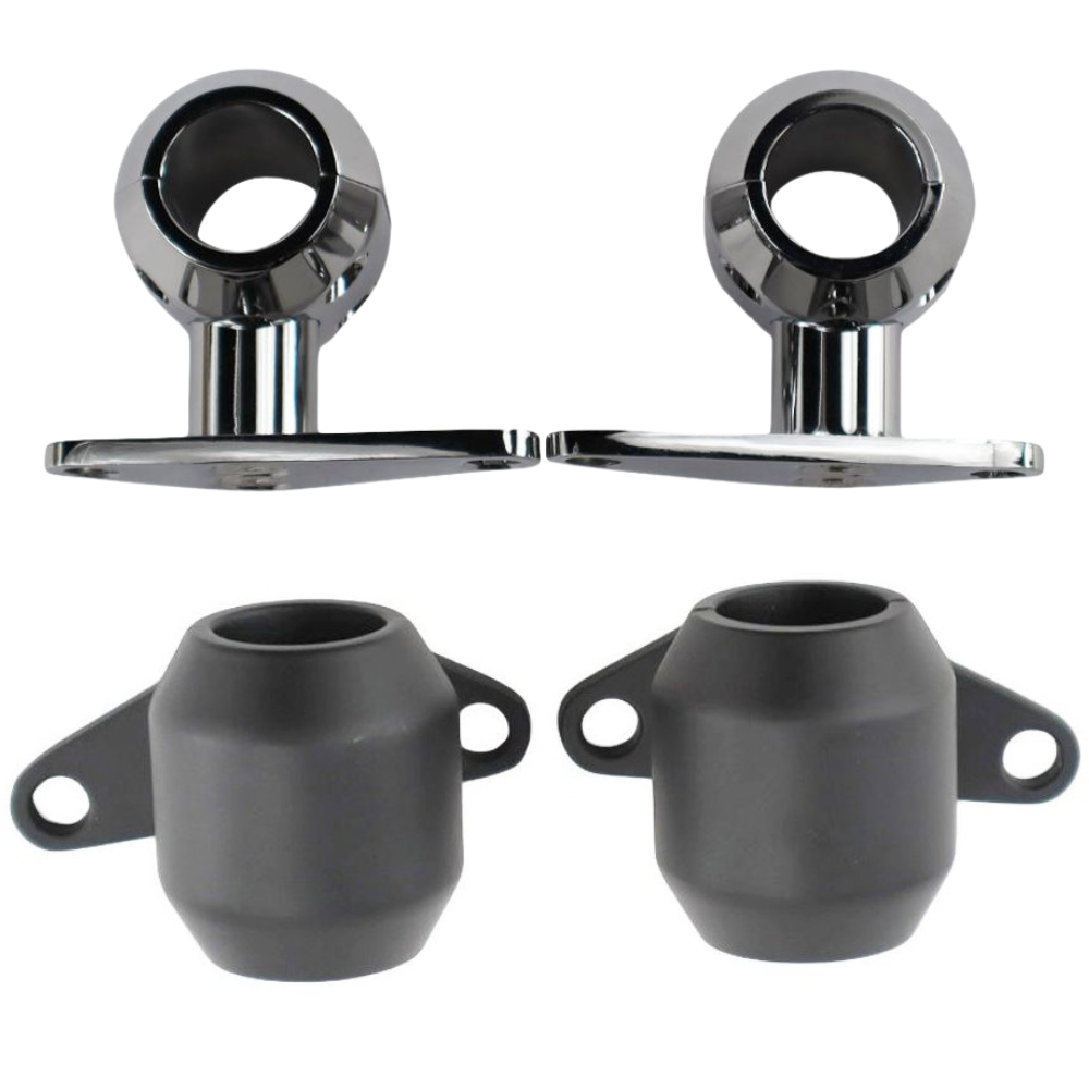 たろ　ハーレーフロントホーク延長キット（新品Oリング付） Moto Iron Fender Mounts For Springer Front Ends – TC Bros