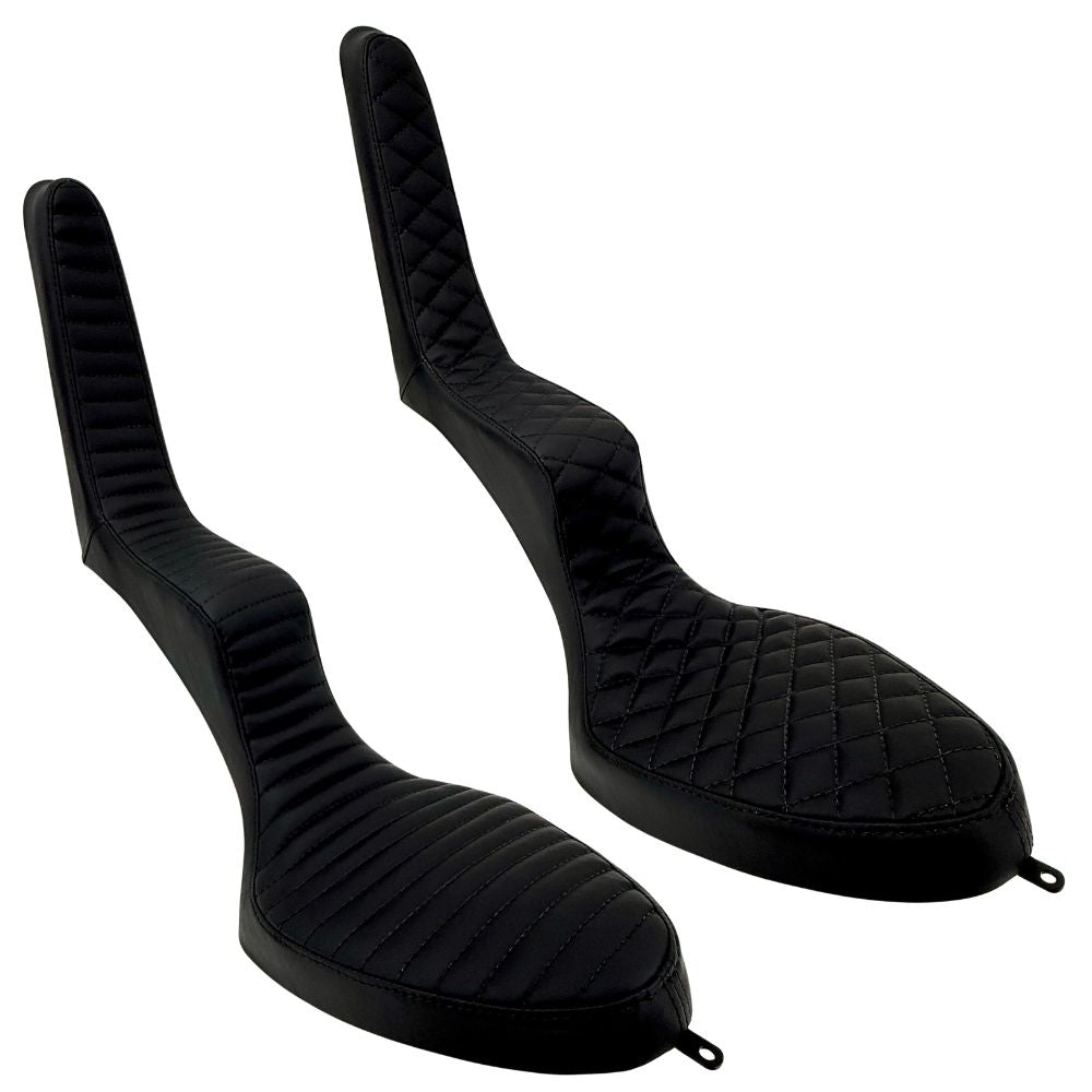 Sully's Customs King & Queen Seat for Hardtail – TC Bros