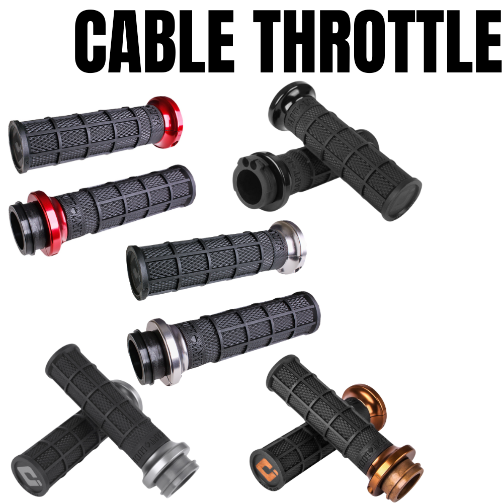 good person スカブ エンシンハンガー、可変式リンクロット Hart-Luck Lock-on Grips For Harley-Davidson Cable Throttle – TC Bros