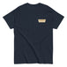 Genuine Quality - Navy Tee with a small TC Bros logo on the left chest area, made of ring-spun cotton.