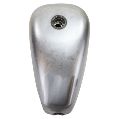 A Moto Iron® Rubber Mounted 3.1 Gal Sportster King Tank Fits 1995-03 on a white background.