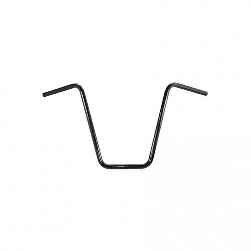 Description: TC Bros., known for their iconic American steel tubing, offers a selection of TC Bros. 7/8" Ape Hanger Handlebars - 15" Black Powdercoated that are perfect for any Harley-Davidson enthusiast.