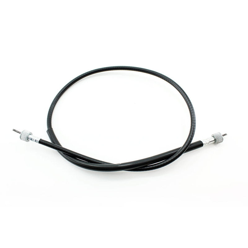 A Motion Pro XS650 Speedometer Cable (stock length) on a white background.