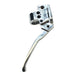 A GMA Polished Billet 1" Mechanical Clutch Control (Cable) handlebar lever for clutch controls on a white background.