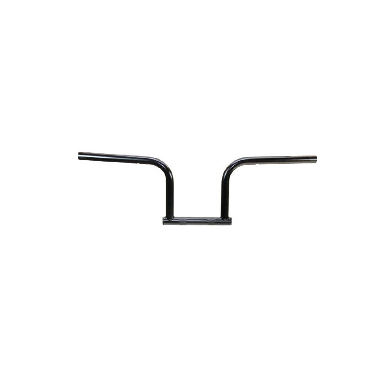 A TC Bros. black handlebar on a white background, suitable for Harley models.