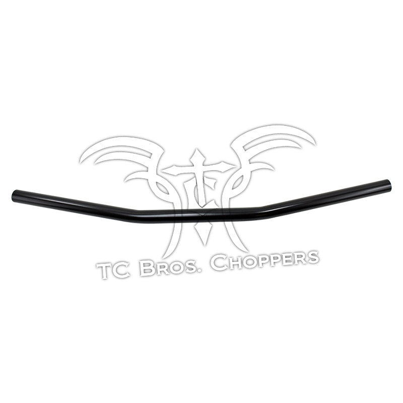 Enhance your Harley model with these sleek TC Bros. 1" Drag Bar Handlebars - Black. Perfect for riders who crave a bold and stylish TC Bros. chopper bar - black.