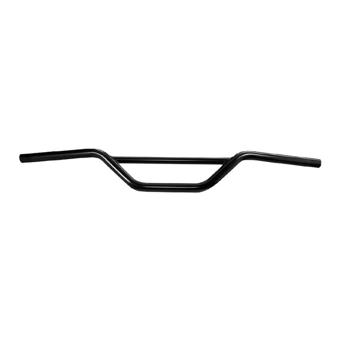 TC Bros. 1" Enduro Handlebar by TC Bros., a black metal BMX-style handlebar with a crossbar, shown against a white background.