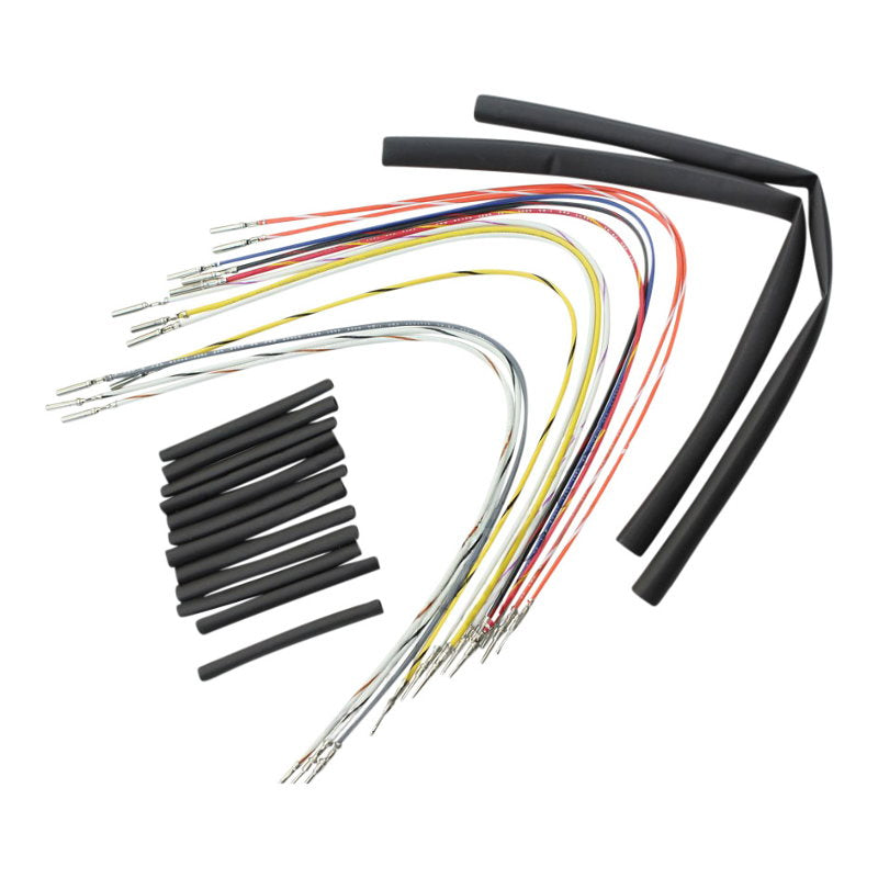 A Burly Extended Cable / Brake Line Kit For 12" Ape Hangers Harley Sportster XL 1997-2003 for a car.