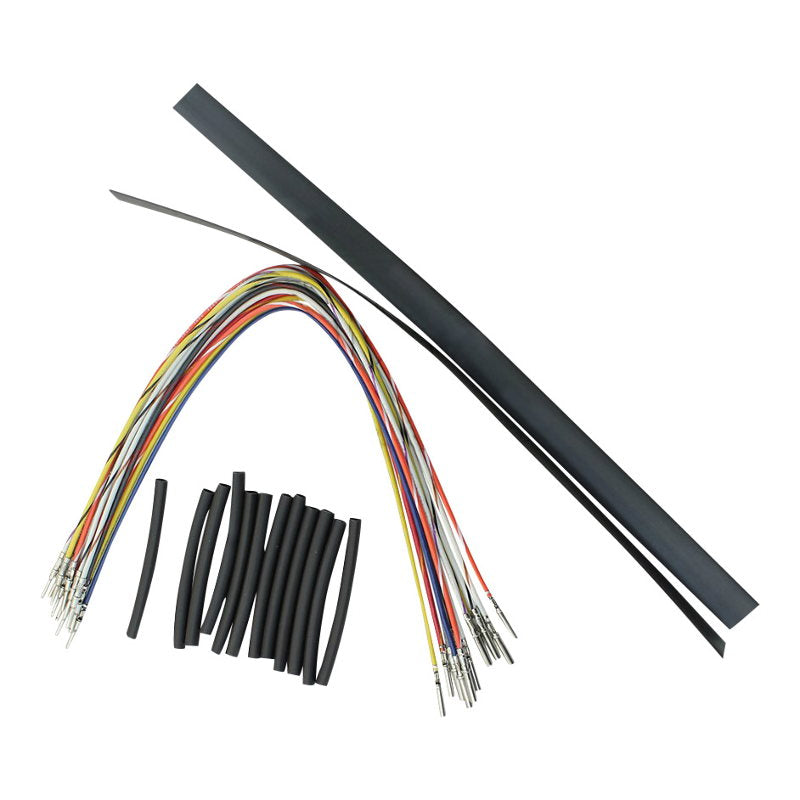 A set of wires and a cable/line install kit for a Harley Sportster PCB: Burly Extended Cable / Brake Line Kit For 16" Ape Hangers Harley Sportster XL 2004-2006.