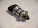 A set of Hughs HandBuilt Yamaha XS650 Solid Handlebar Bushing Set designed for a Yamaha XS650 bike build. These solid riser bushings provide durability and strength for optimal performance.