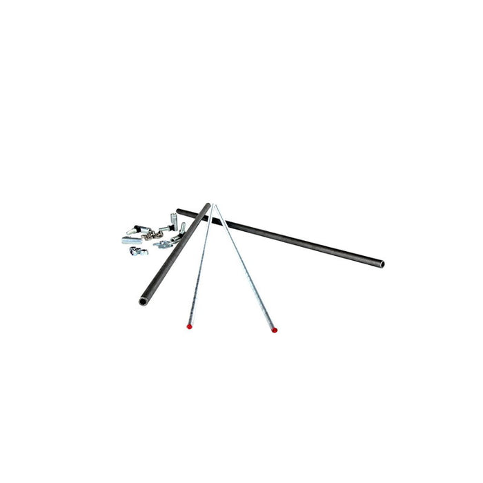 A pair of TC Bros. Universal Linkage Kit poles on a white background.