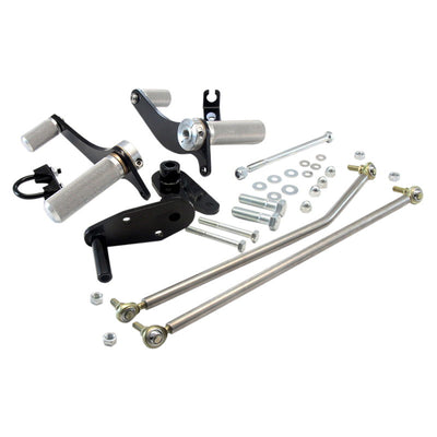 A TC Bros. motorcycle front suspension kit, specifically designed for the Honda V65 with 1100cc engine.