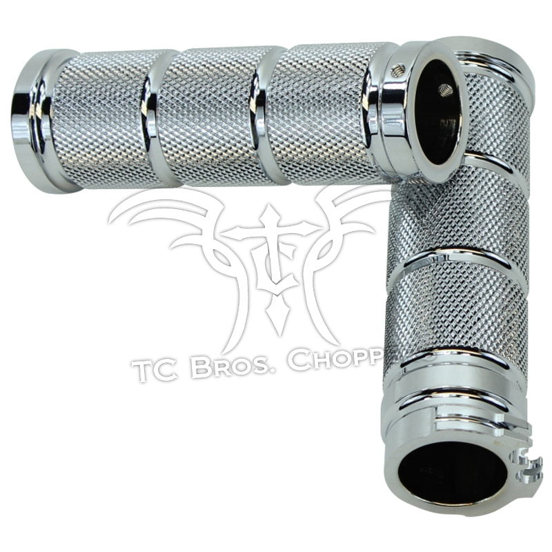 Chrome Knurled Billet 1