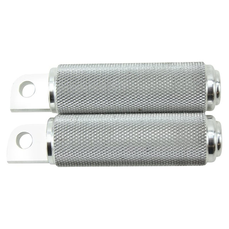 A pair of TC Bros. Nomad Foot pegs provide excellent traction and stability for optimal performance on a white background.