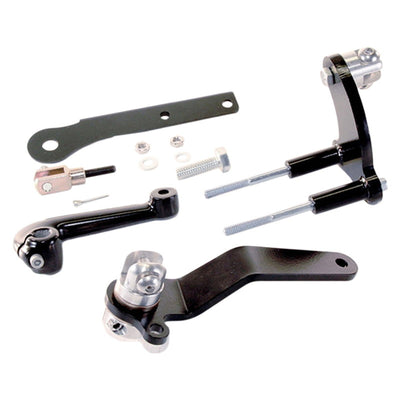 A set of TC Bros. Sportster Mid Controls Kit (NO PEGS) for 91-03 5 Speed for a Harley Sportster motorcycle.