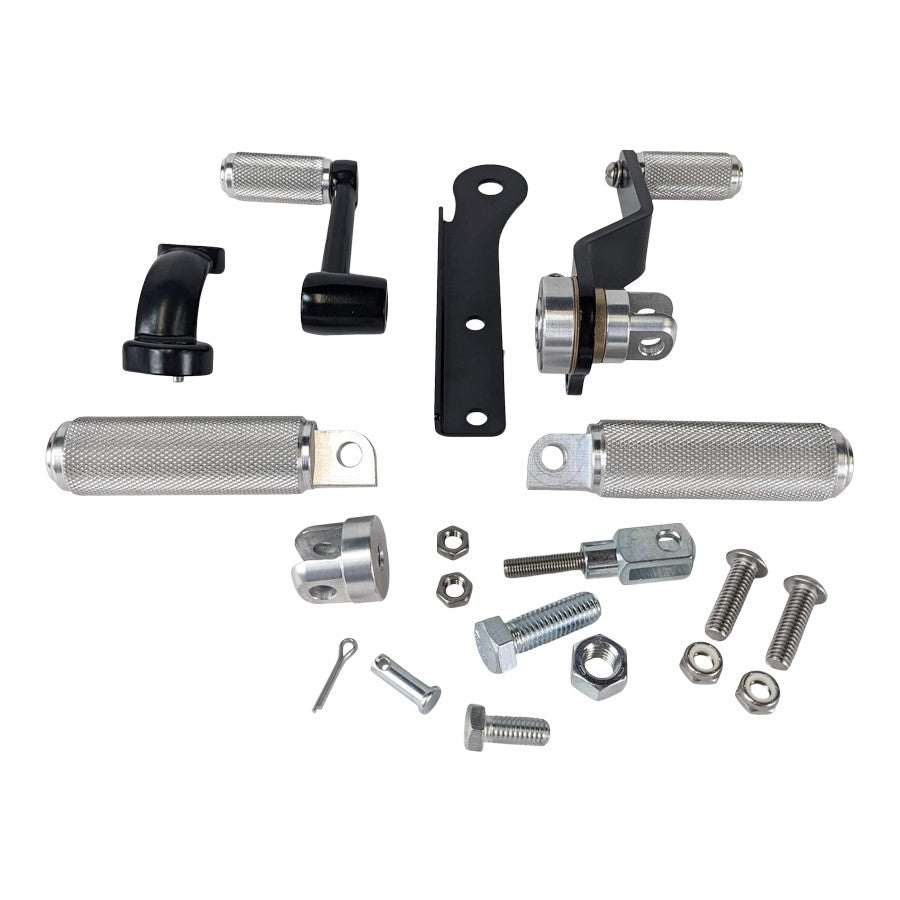 TC Bros. Sportster Mid Controls Kit for 1986-1990 4 Speed, made in the USA by TC Bros.