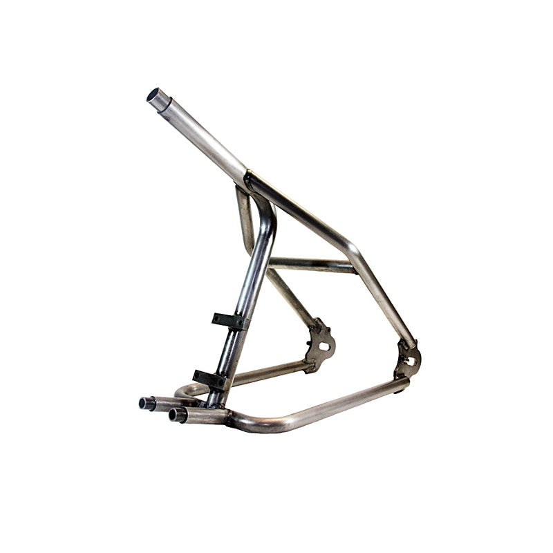 A TC Bros. Sportster Hardtail Kit for 1982-2003 (Weld On) fits 180-200 Tire motorcycle frame on a white background.