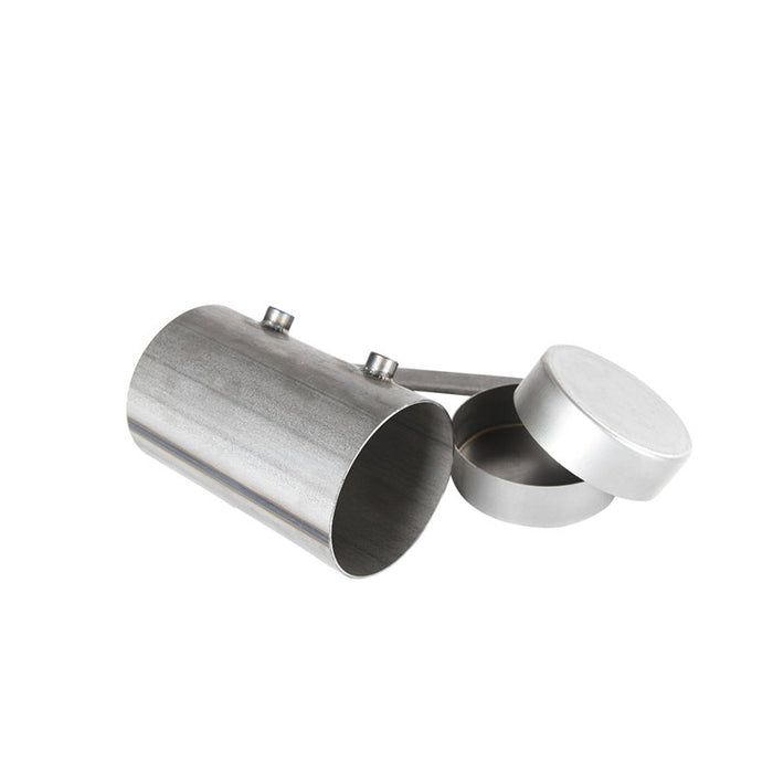 A TC Bros. Electronics Tank (fake oil tank) tube with removable caps on it.