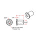 A diagram showing the dimensions of TC Bros&
