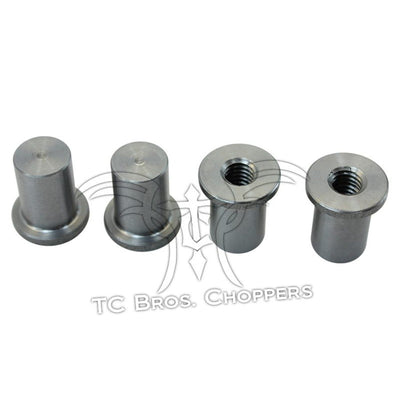 TC Bros offers a leak-free mount, with their Tophat Style Blind Threaded 3/8-16 Steel Bungs by TC Bros nut and bolt set.