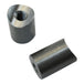 Ten TC Bros. Coped Mounting Bungs with curved ends and threaded holes are shown on a white background beside “COPED” in bold black letters. Ideal for custom fabrication, they deliver a secure fit from TC Bros.