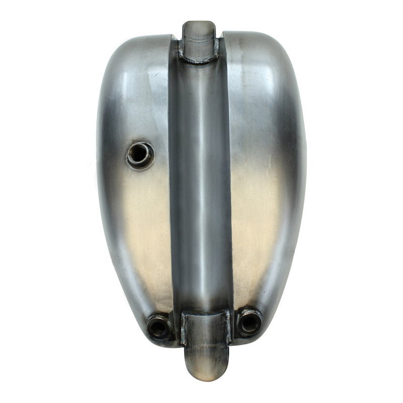 A Mid-USA 2 Gal "Wassell" Peanut Bobber Tank (Mid tunnel/ Screw In Cap) with two holes on it.