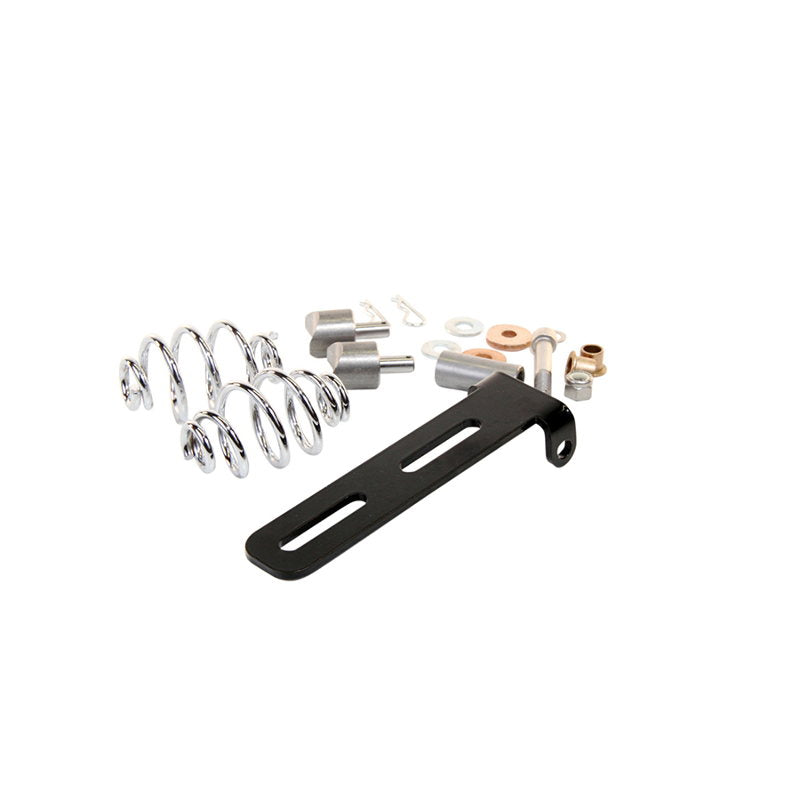 A TC Bros. Solo Seat Mounting Kit (with 3" springs) on a white background, perfect for a chopper or bobber.