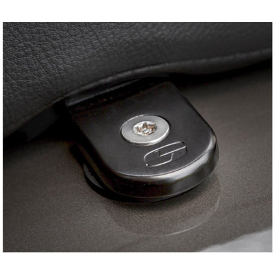 A car key with a button on it, designed for security, like the Saddlemen - ATAB Security Seat Screw - Black from Saddlemen.